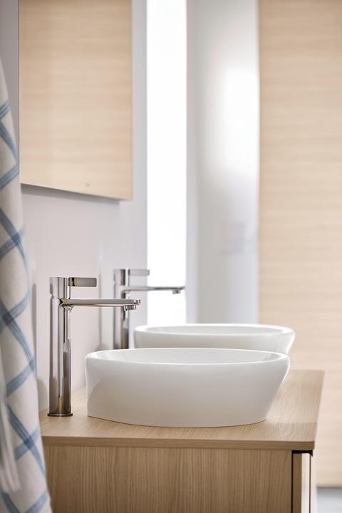 Produktbild Duravit EH-WT-MI D-NEO L ohne Zugstangen-Ablaufgarnitur chrom