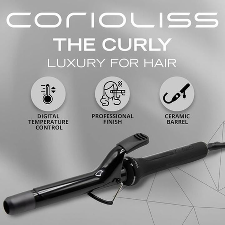 Actual product image Corioliss Tourmaline Ceramic Curling Wand Professional