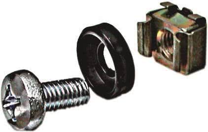 Image du produit Schweitzer Vis, écrous et rondelles pour rack (paquet de 25)