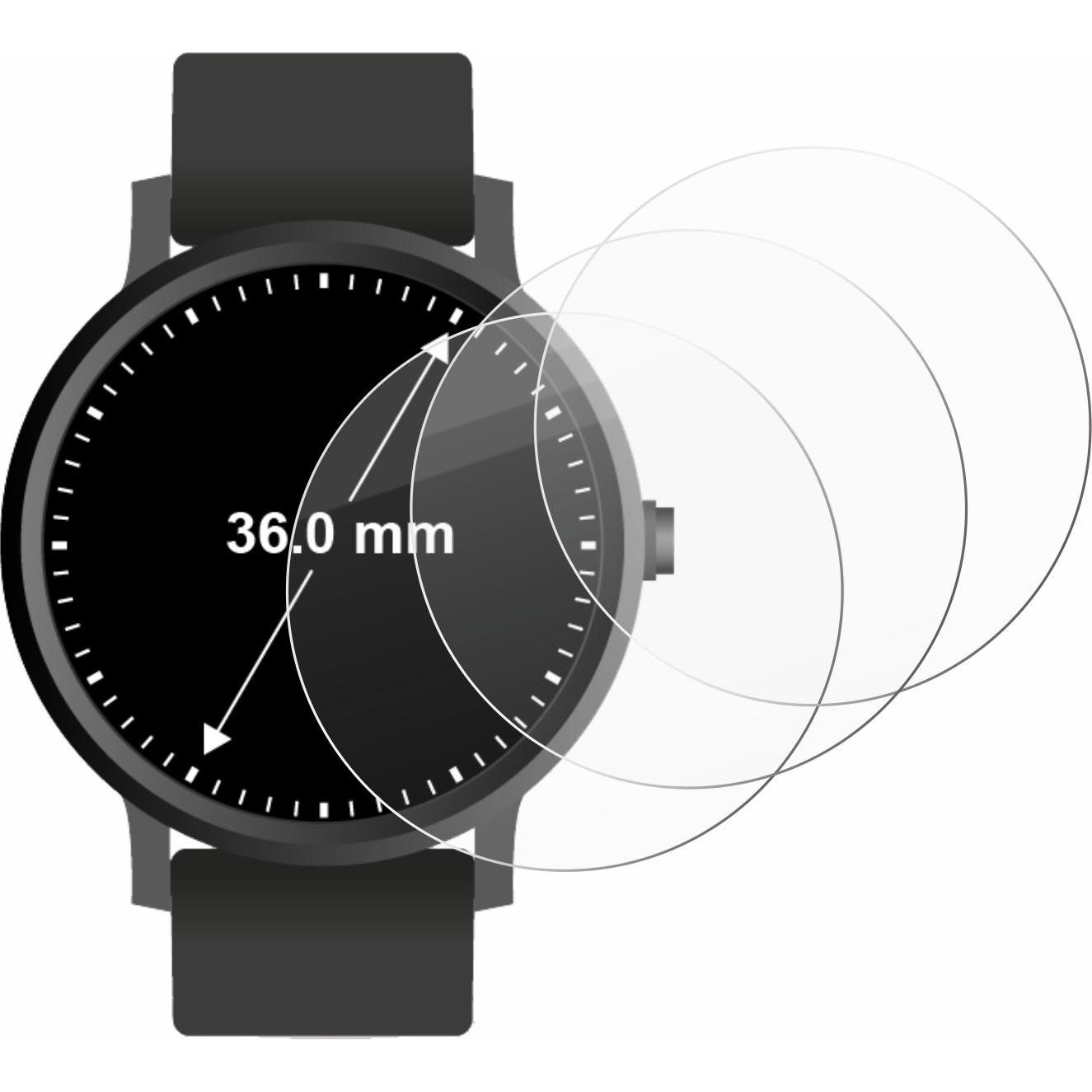 Thumbnail - BROTECT AirGlass Panzerglasfolie, Smartwatch Schutzfolie, Transparent