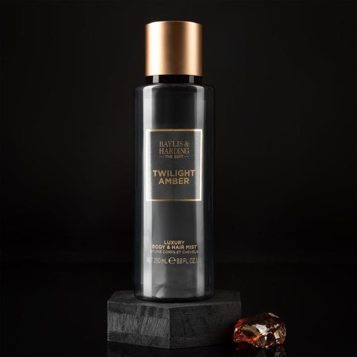 Image du produit Baylis & Harding The Edit Twilight Amber Brume de luxe pour le corps et les cheveux - 250 Ml (250 ml, Spray parfumé pour le corps et les cheveux)