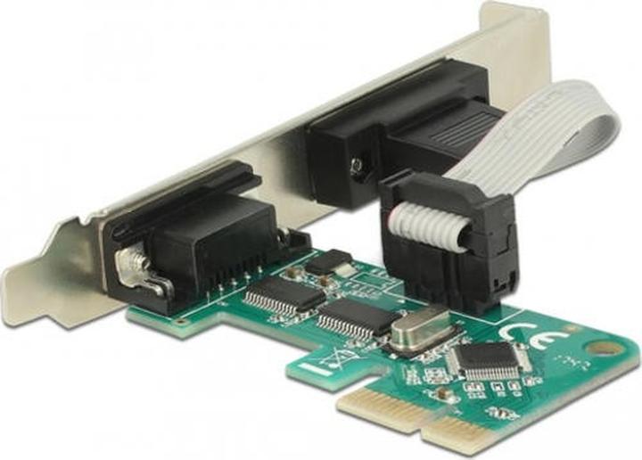 Actual product image Delock 89918 PCI Express Card 2x Serial