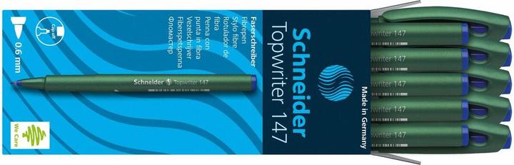 Produktbild Schneider Faserschreiber Topwriter 147 (Blau, 1x)