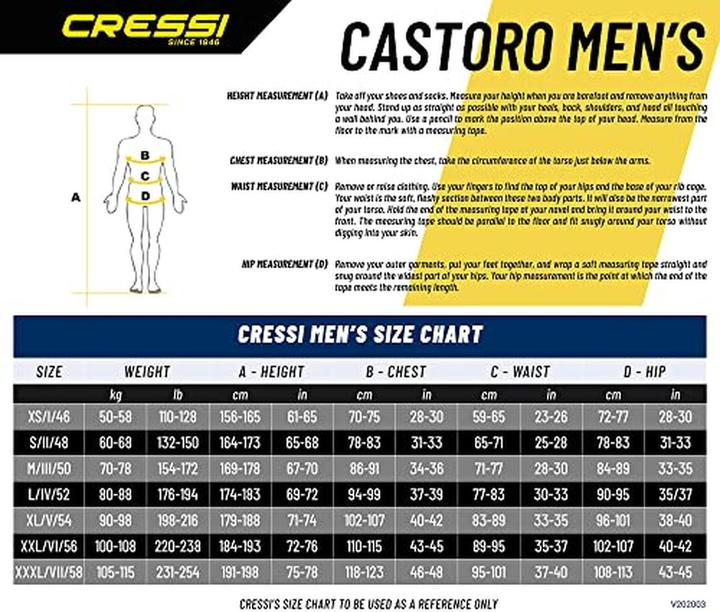 Immagine prodotto Cressi Castoro (5mm, M)