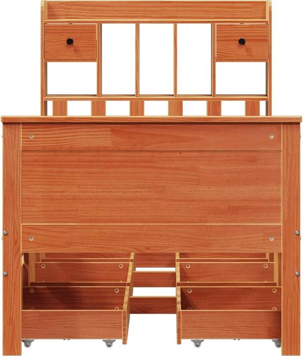 Produktbild vidaXL Bücherregalbett (75 x 190 cm)