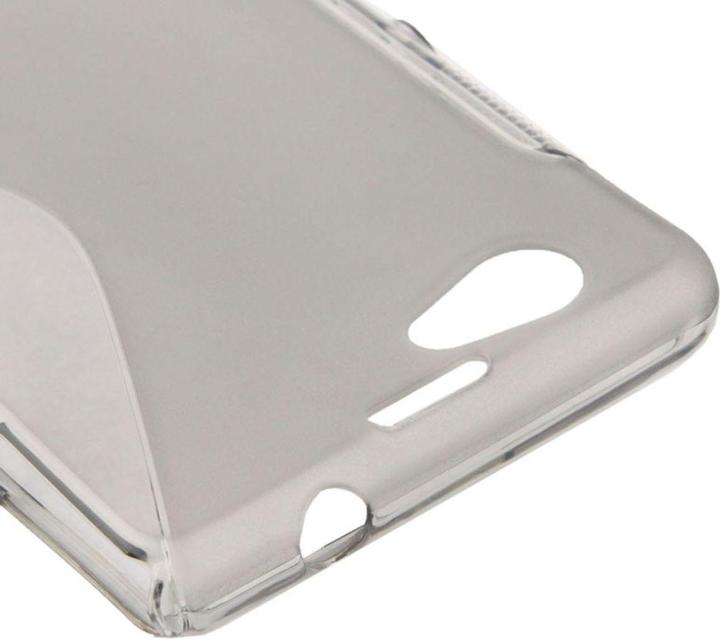 Produktbild König Design Handyhülle TPU Case für Sony Xperia Z1S / Z1 mini grau (Sony Xperia XZ1 Mini, Sony Xperia Z1)