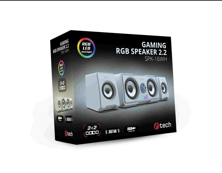 Produktbild C-Tech Repro -16, 2.2, RGB, bÃ­lÃ©