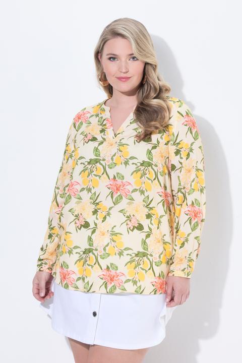 Produktbild Miamoda Bluse, Regular Fit, Muster, Langarm (42)