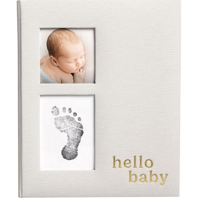 Pearhead, Ricordo bebè, Album mit Fotos und Leinenabdruck