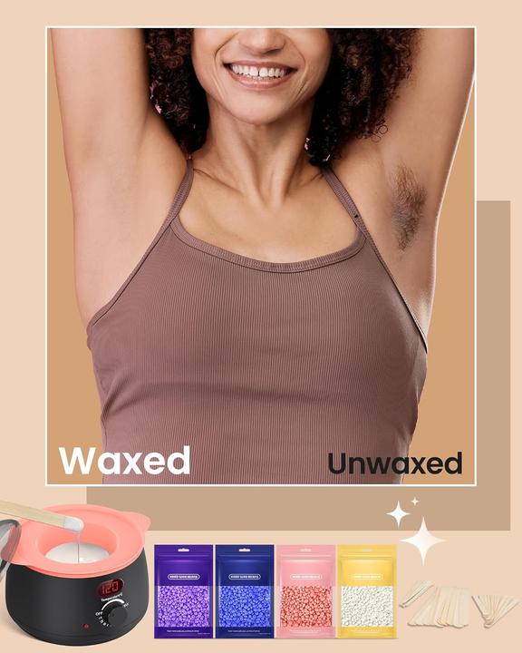 Immagine prodotto NoName Haarentfernungs-Set mit Wachswärmer (4x)