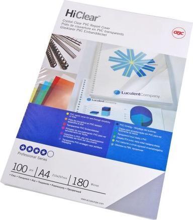 Actual product image GBC HiClear cover foil PVC