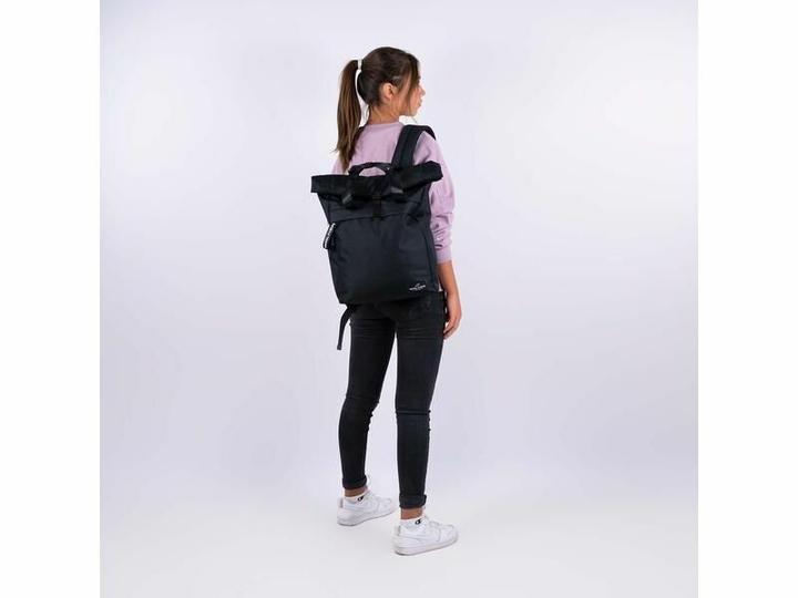 Actual product image Walker Backpack Roll Top 17 - 27 l, Black Melange (20 l)