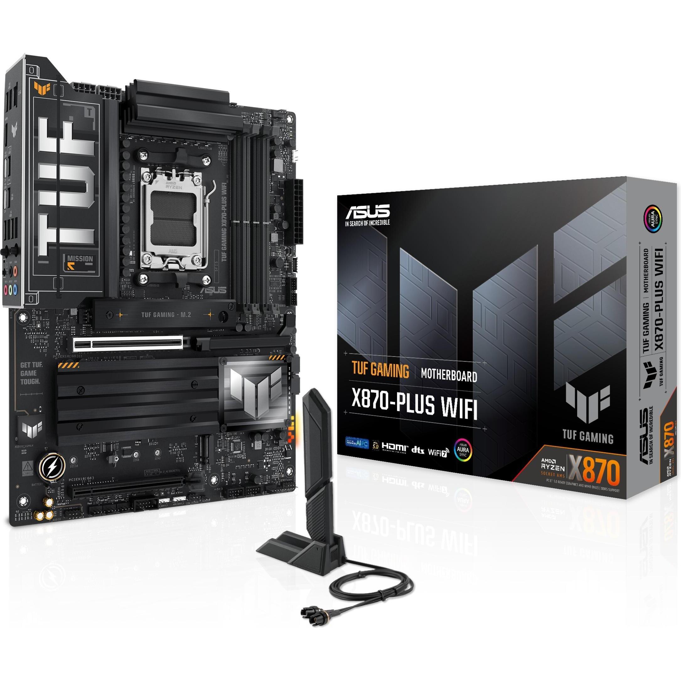 ASUS TUF GAMING X870-PLUS WIFI (AM5, AMD X870, ATX), Mainboard
