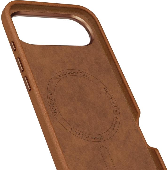 Produktbild Vonmählen Back Cover Like Leather iPhone Air Brown, Grundfarbe (Apple iPhone Air)