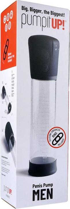 Actual product image Pump It Automatic Penis Pump With Batteries 21 cm