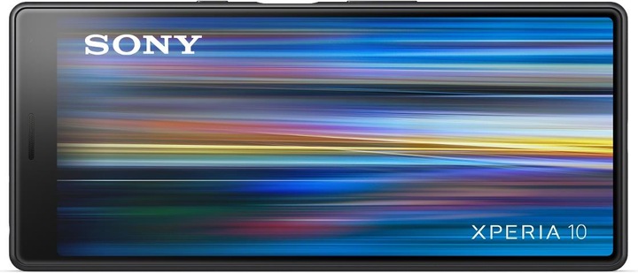Actual product image Sony Xperia 10 (64 GB, Black, 6", Hybrid Dual SIM, 13 Mpx, 4G)