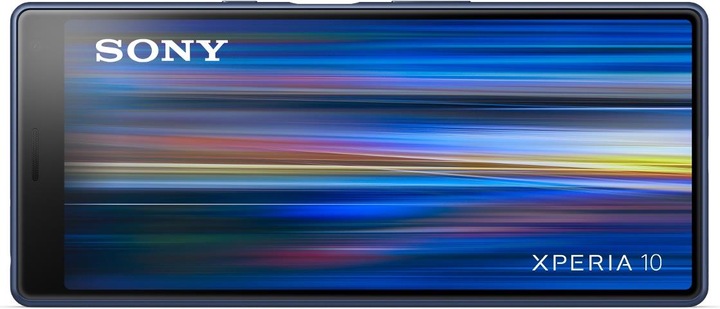 Actual product image Sony Xperia 10 (64 GB, Navy Blue, 6", Hybrid Dual SIM, 13 Mpx, 4G)