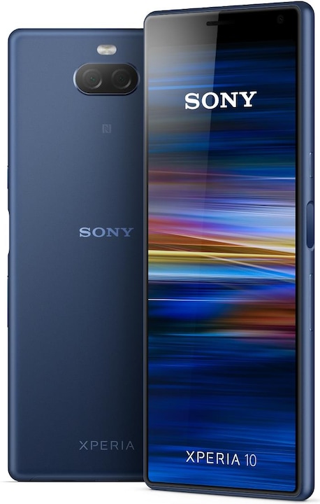 Actual product image Sony Xperia 10 (64 GB, Navy Blue, 6", Hybrid Dual SIM, 13 Mpx, 4G)