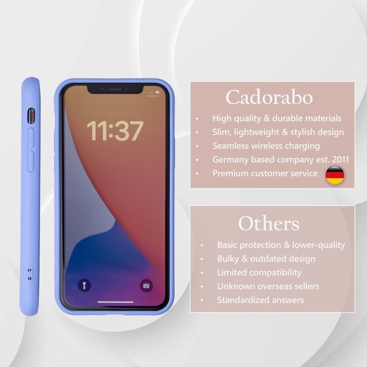 Produktbild Cadorabo TPU Liquid Silicone Case Cover (Apple iPhone 11 Pro)