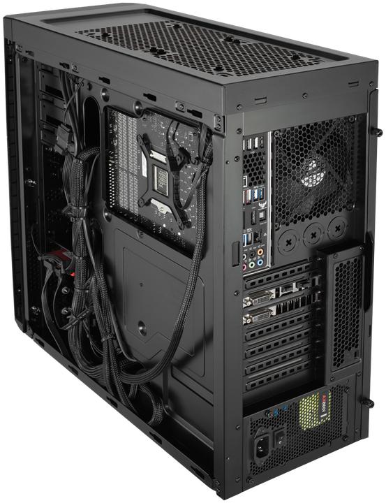Actual product image Corsair Carbide 330R Blackout Edition (ATX, E-ATX, mATX, Mini-ITX)