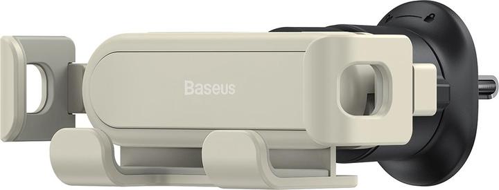 Actual product image Baseus Stable Gravitational Car Mount Lite (Air Outlet Version) creamy-white