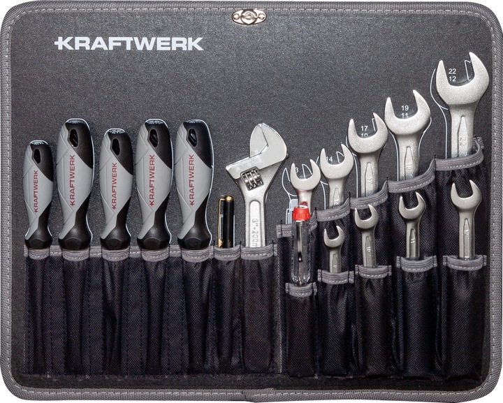Image du produit Kraftwerk Boîte à outils professionnels B147 avec perceuse-visseuse Makita (100 pièces)