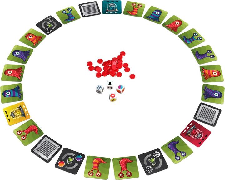 Actual product image Gigamic Panic Lab (d,f,e) (German, 2 - 10 Players)