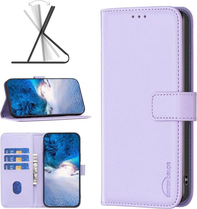 Immagine prodotto Binfen Color Xiaomi Redmi 15C - BINFEN Leder Etui Hülle mit RFID Blocker (Xiaomi Redmi Note 15)