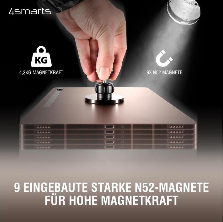 Produktbild 4smarts KFZ-Halterung UltiMAG CLAMPMAG
