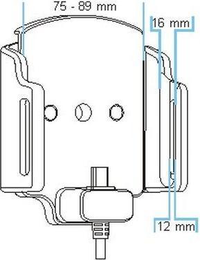 Image du produit Brodit Gerätehalterung mit Zig Plug