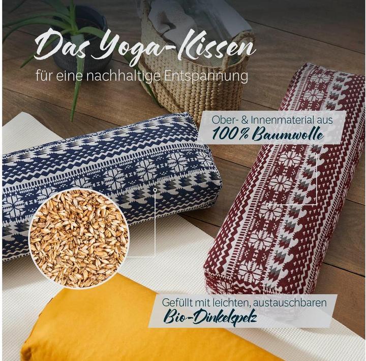Image du produit DoYourSports Coussin de yoga Bolster Paravati (22 cm)
