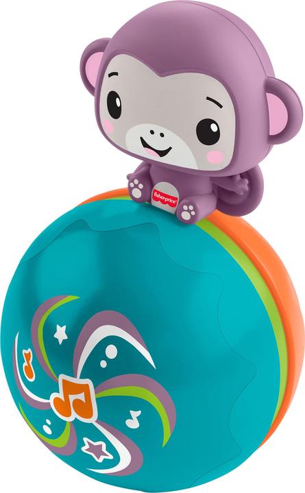 Fisher-Price Crawl & Go Monkey (Allemand, Anglais, Danois, Espagnol, Finlandais, Français, Grec, Hongrois, Italien, Néerlandais, Norvégien, Polonais, Portugais, Russe, Slovaque, Suédois, Tchèque, Turc)