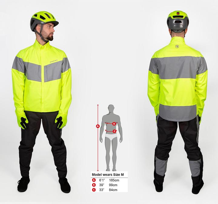 Actual product image Endura Urban Luminite EN1150 Waterproof Jacket (M)
