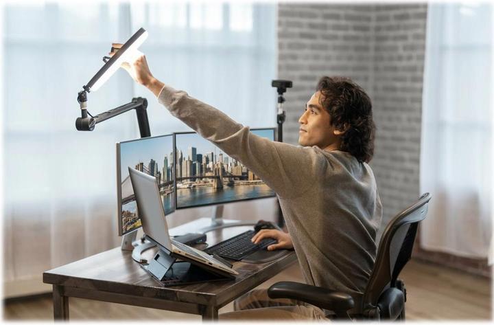 Actual product image Kensington Telescopic mount with C-clamp A1000