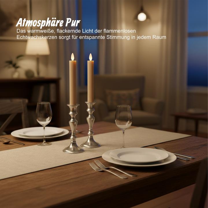 Produktbild Relaxdays 2x LED-Stabkerzen (2x)