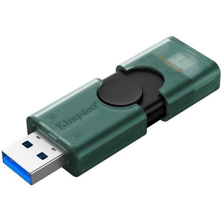 Actual product image Kingston 256GB USB-A + USB-C 3.2 Gen 1 DataTraveler DuoG2 (256 GB, USB-A, USB-C)