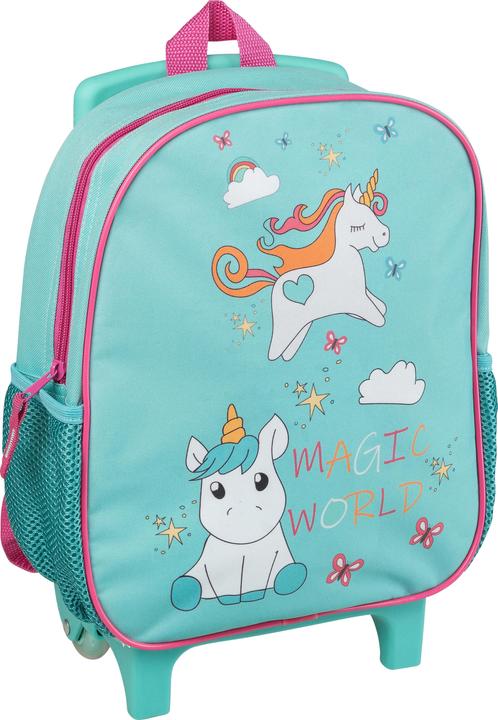 Actual product image Idena Unicorn Backpack Trolley