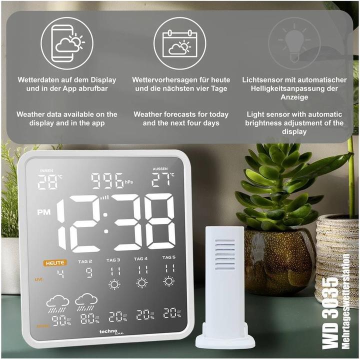 Image du produit Technoline Station météo connectée