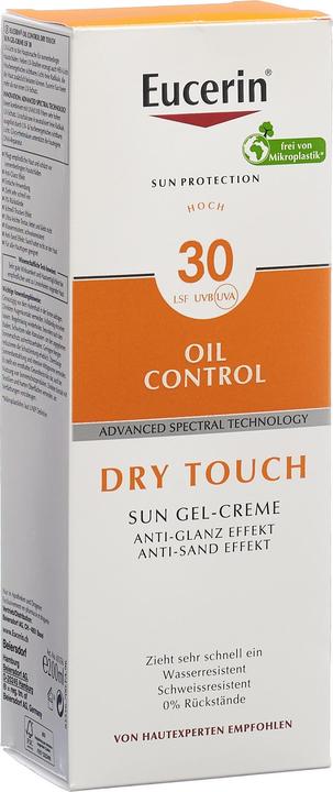 Produktbild Eucerin SUN Body Oil Control Dry Touch Gel-Creme LSF 30 (Sonnenöl, SPF 30, 200 ml, 247 g)