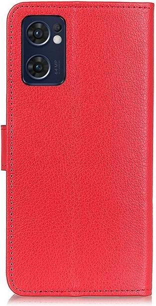 Image du produit MU Classic Série de couvertures de livre en cuir Litchi (OPPO Reno7 Z 5G)