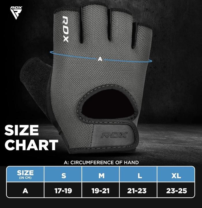 Actual product image Rdx Gym Weight Lifting Gloves T1 (XL)