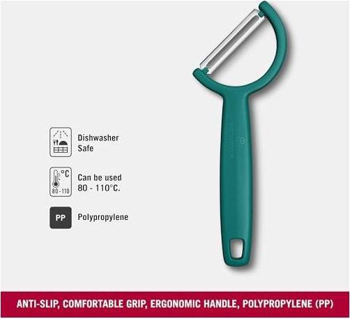 Produktbild Victorinox Rho-Schäler, gerade, einschneidig, grün