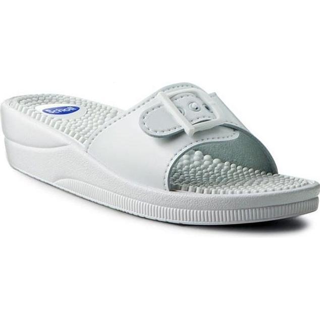 Thumbnail - Mobilex, Damen, Flip-Flop, Wygodne klapki Scholl AIR BAG BIAŁY 44, Weiss, (44)
