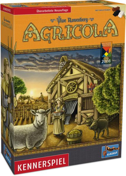 Produktbild Lookout LOOD0002 - Agricola, Brettspiel, für 1-4 Spieler ab 12 Jahren (DE-Ausgabe) (Deutsch)