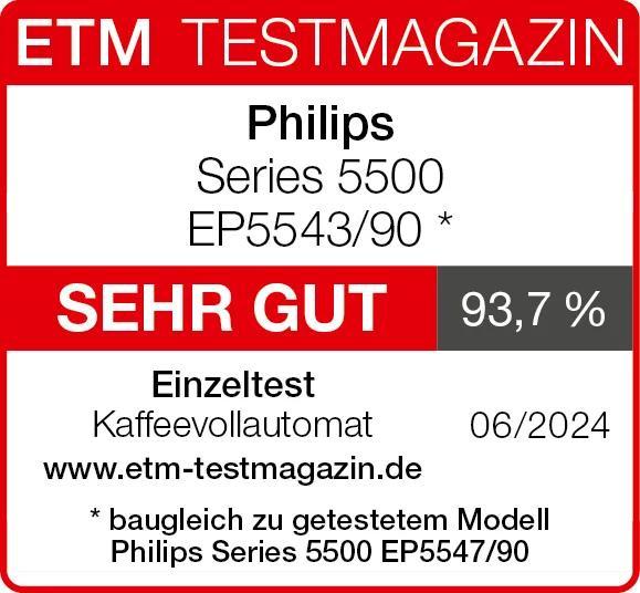 Actual product image Philips Series 5500 EP5543/90