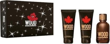 Dsquared2 Dsquared² Wood pour Homme Christmas 2023 Eau de Toilette 100 / Body Smoother / After Shave Balm (Eau de Toilette, 100 ml)