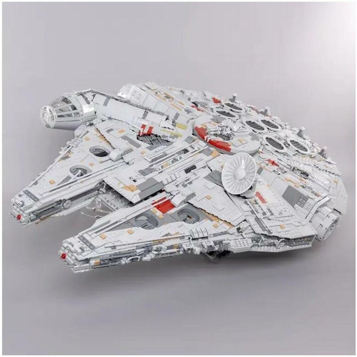 Actual product image iDisplayit Acrylic stand 2 in 1 for LEGO 75192 Star Wars UCS Millennium Falcon