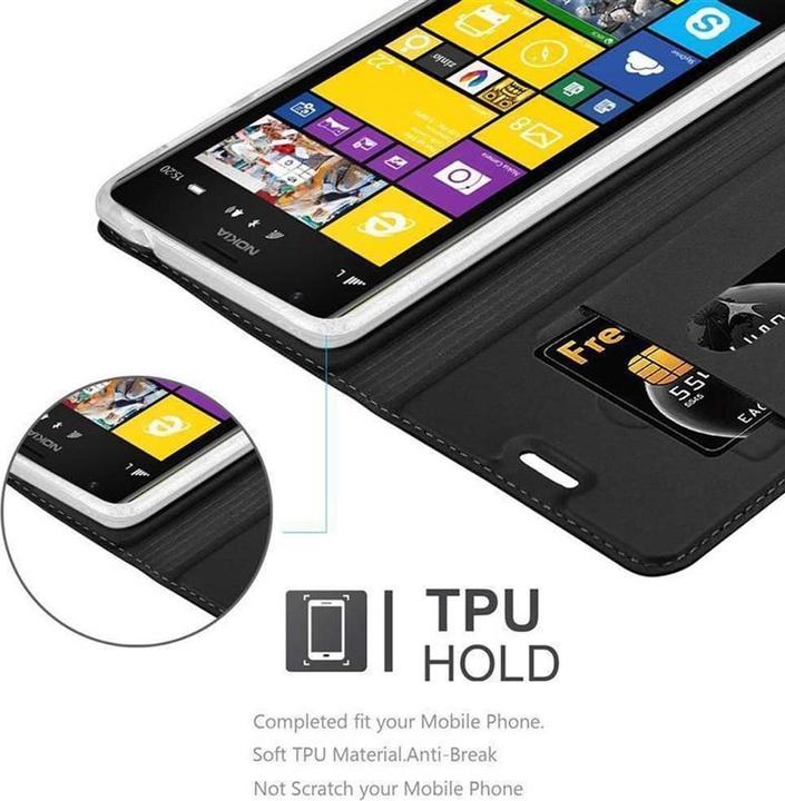 Actual product image Cadorabo Book Classy Style Cover (Nokia Lumia 1520)