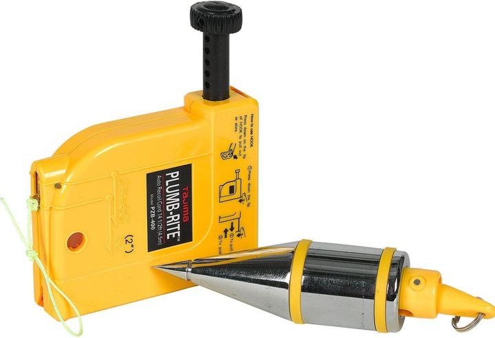 Actual product image Tajima plumb bob with weight