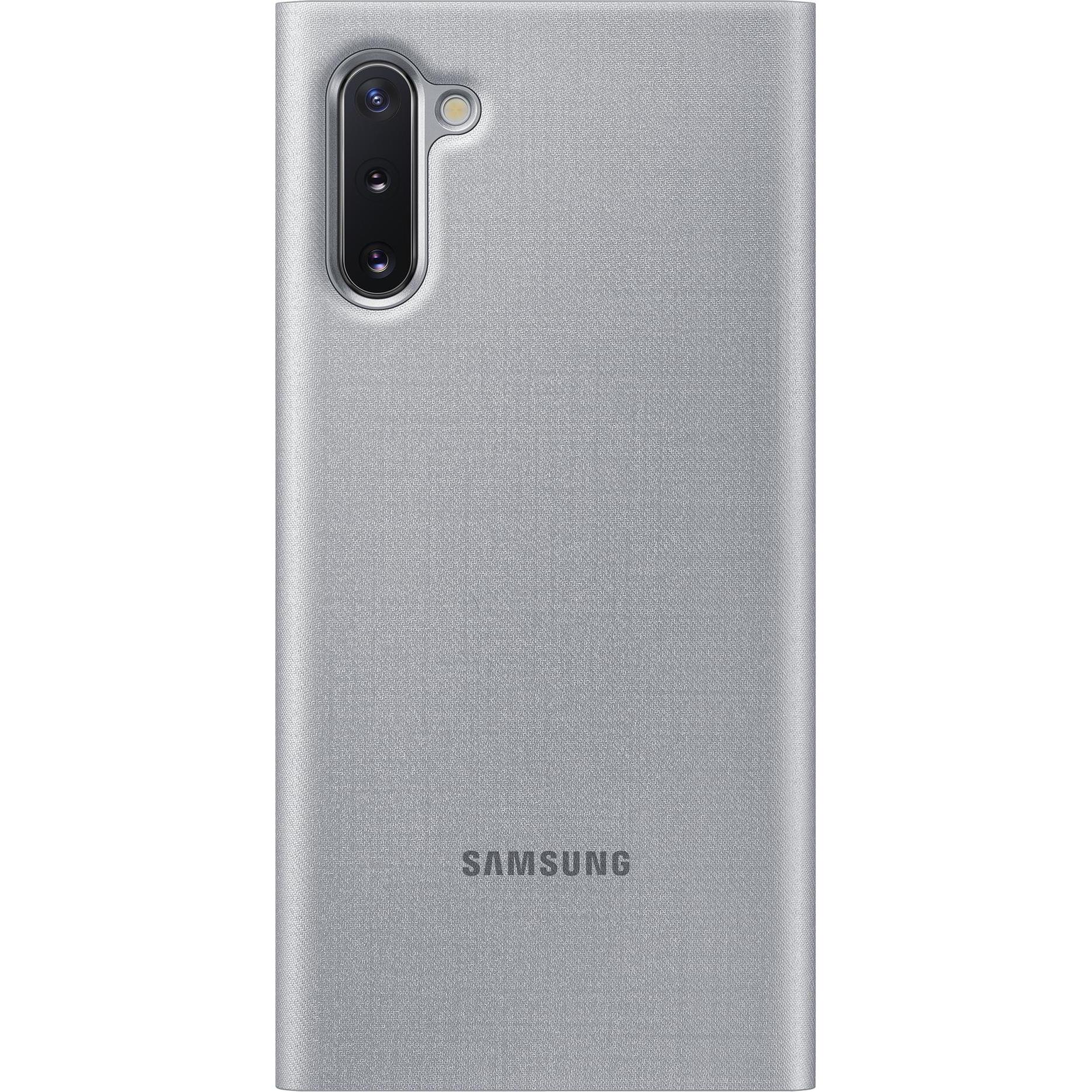 Thumbnail - Samsung LED View Cover (Samsung Galaxy Note 10), Smartphone Hülle, Silber